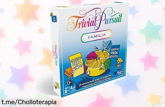Diviértete en familia con el juego de mesa Trivial Pursuit, ¡super chollo que asegurará risas y emoción por mucho menos!