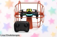 Diviértete volando con el mini dron quadricóptero ideal para principiantes, ¡aprovecha este super chollo y siente la adrenalina de las acrobacias 3D antes de que se vuele!