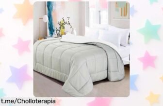 Edredón nórdico reversible Vivid Torral con efecto térmico a precio rebajado, ¡date prisa y siente la calidez de este super chollo en tu cama antes de que se acabe!