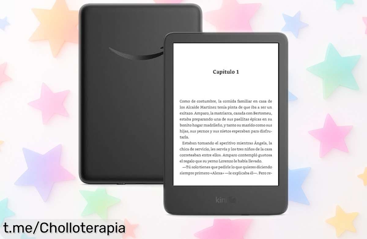 El kindle más ligero de Amazon: disfruta de lectura sin reflejos y batería hasta 6 semanas a precio rebajado. ¡No te lo pierdas, llévatelo ya y vive la experiencia!
