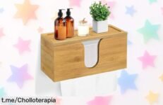 Elegante dispensador de servilletas de madera maciza con tapa organizadora a precio loco, dale estilo y orden a tu espacio ¡No lo pienses más, que vuelan!
