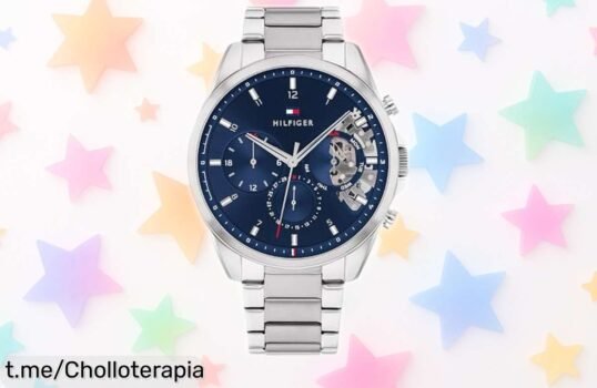 Elegante reloj Tommy Hilfiger para hombre, ahora a un precio loco por tiempo limitado. Acelera tu estilo con este chollazo que atraerá todas las miradas. ¡No esperes más!