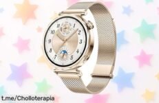 Elegante smartwatch HUAWEI con pantalla ultradura y seguimiento de salud a precio rebajado, ¡aprovecha este super chollo y siente que puedes conquistar el mundo!