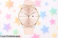 Elegante y espectacular reloj analógico Tommy Hilfiger para mujer a precio rebajado, ¡aprovéchalo ya y deja que cada minuto te haga sentir especial!