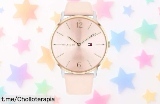 Elegante y espectacular reloj analógico Tommy Hilfiger para mujer a precio rebajado, ¡aprovéchalo ya y deja que cada minuto te haga sentir especial!