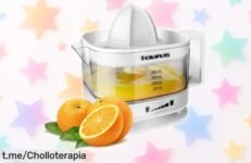 Exprimidor eléctrico Taurus rápido y potente para disfrutar de energía fresca todos los días a precio rebajado. ¡No te pierdas este super chollo, compra ya antes que se agote!