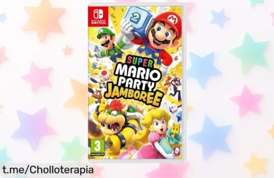 Fiesta total con Super Mario Party: 110 minijuegos y 7 tableros únicos a precio rebajado. Este ofertón hará vibrar tus tardes, ¡hazlo tuyo antes de que se acabe!