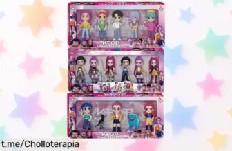 Figuras coleccionables Kpop 2026, el super chollo que hará sonreír a los fans y niños. ¡Aprovecha el precio rebajado antes de que se acaben y regala diversión ya!