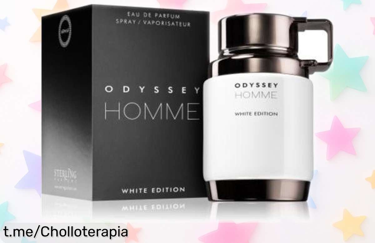 Fragancia masculina Armaf Odyssey Homme White Edition 100 ml a un precio rebajado que no se repetirá: destaca y luce irresistible con este súper chollo ahora mismo.