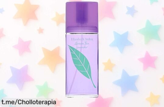 Fragancia refrescante de té verde y lavanda Elizabeth Arden a precio rebajado que no puedes dejar pasar, corre antes de que se agoten y despierta tus sentidos con cada spritz.