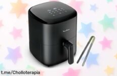 Freidora de aire Moulinex Easy Fry Max 5L, ¡rebajada a un precio muy bajo y con 10 programas automáticos! Cocina como un chef para toda la familia antes de que se acabe este ofertón.