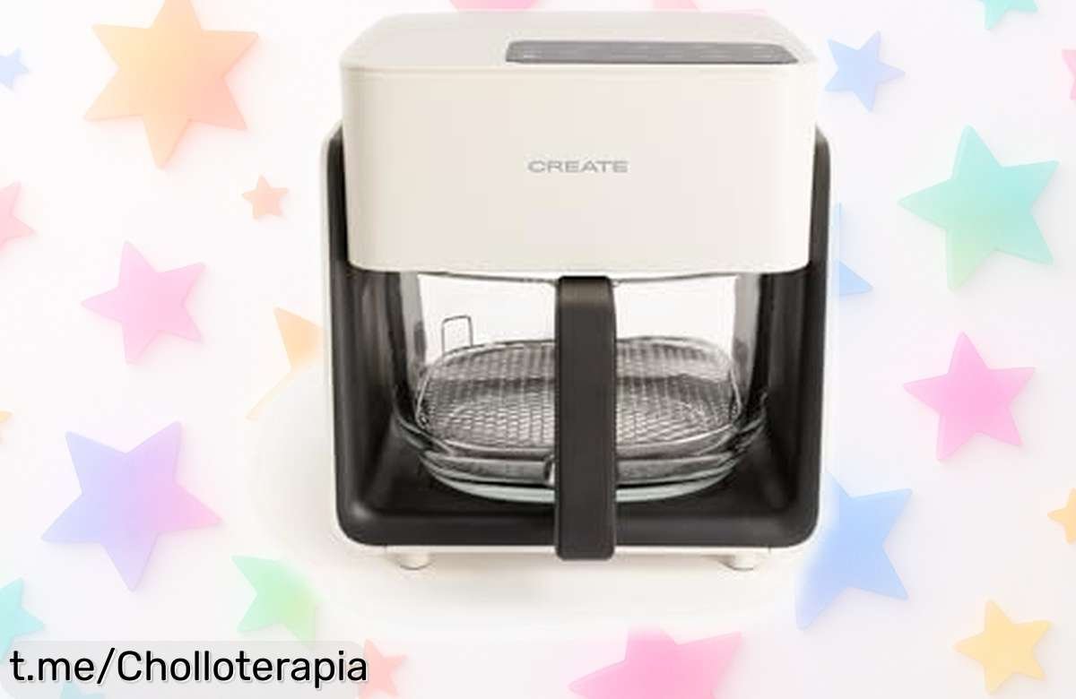 Freidora sin aceite Create/Air Fryer Studio crujiente y deliciosa a un precio rebajado que no puedes dejar pasar ¡Date prisa antes de que se agote este super chollo!