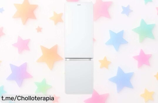 Frigorífico combi Candy blanco con diseño inteligente a precio loco, ¡organiza tu cocina y vive momentos únicos! No dejes pasar este ofertón que vuela rápido, hazlo tuyo ya.