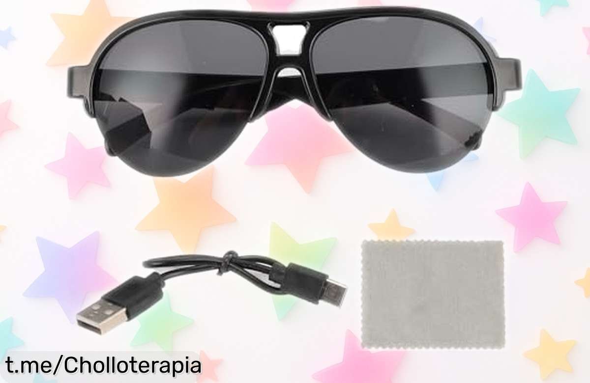 Gafas de sol Bluetooth con traducción en 137 idiomas, super chollo que vuela: música y llamadas sin líos, ¡disfruta la libertad antes de que se acaben!