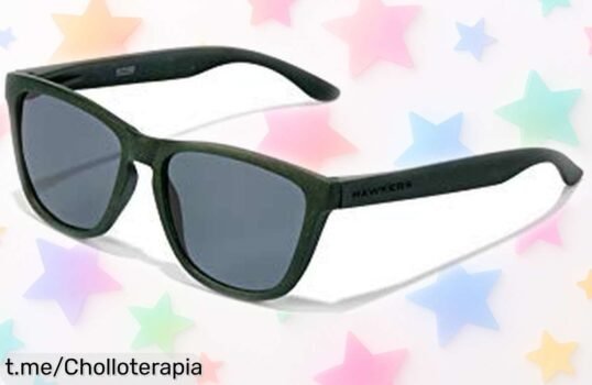 Gafas de sol Hawkers con lentes polarizadas a precio rebajado: ¡super chollo para lucir moderno! No esperes más, vuela antes que se agoten y siente la diferencia hoy mismo.