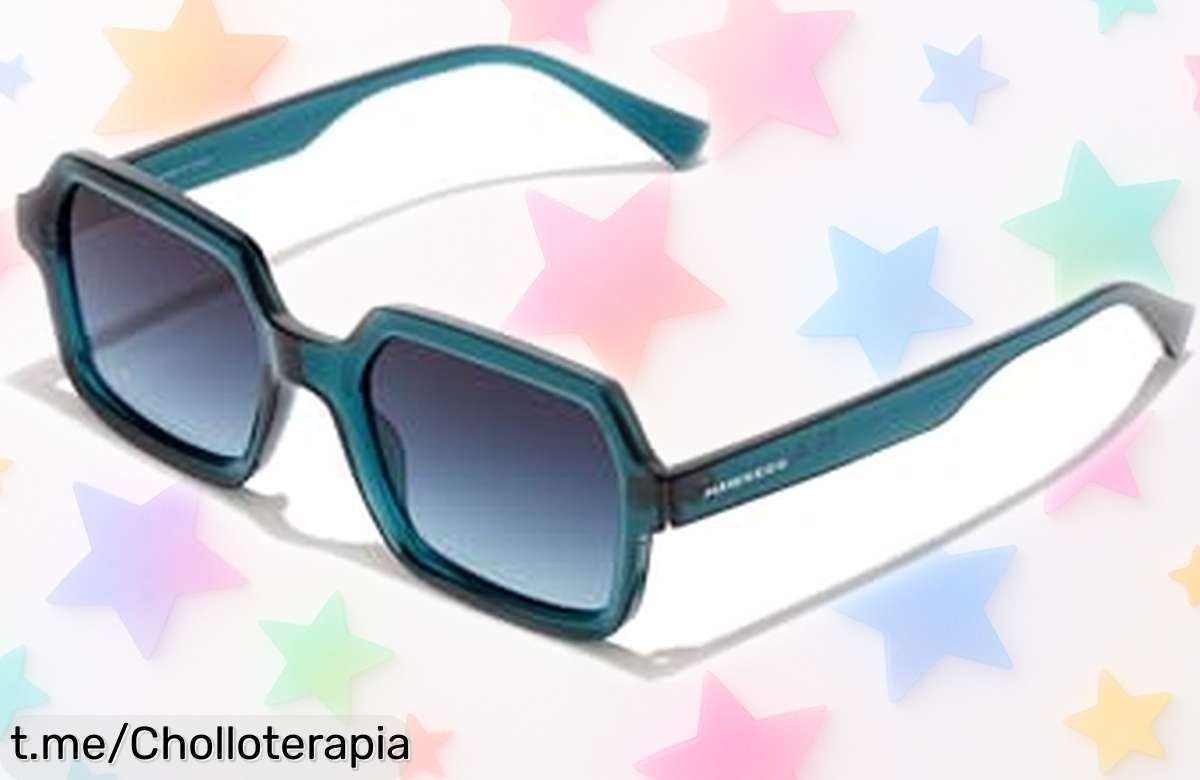 Gafas de sol minimalistas Hawkers con lentes azul gradiente a un precio rebajado, ¡luce impresionante y protege tus ojos antes de que se agoten!