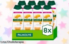 Gel de ducha Palmolive Natural Balance con leche y miel, paquete de 8 a precio loco: ¡consigue una piel suave y disfruta este super chollo antes que se agote!