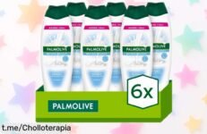 Gel de ducha Palmolive Natural Balance x6 a precio rebajado, cuida tu piel con suavidad y frescura. ¡No esperes más para sentirte genial! ¡Aprovecha este super chollo ya!