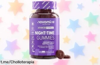 Gominolas para dormir sin azúcar con magnesio y B12, el ofertón que te hará descansar mejor a precios locos. ¡Apresúrate, quedan pocas unidades y tus noches lo merecen!