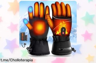 Guantes calefactables DeeprBetter rebajados: Calor en solo 15 segundos y control del móvil sin sacártelo, ¡no dejes que se te escapen este chollo antes de quedarte helado!