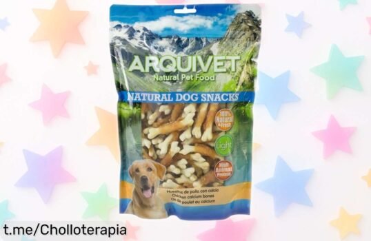 Huesitos de pato con calcio Arquivet, el snack natural que hará saltar de felicidad a tu perro, ahora a un precio rebajado ¡Date prisa antes de quedarte sin ellos!