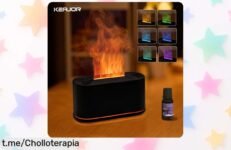 Humidificador de aroma con luz LED nocturna deja tu hogar fresquito y lleno de buen rollo, oferta limitada ¡No te lo pierdas, corre antes que vuela!