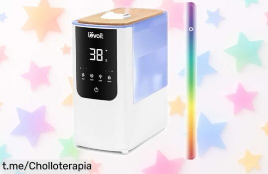 Humidificador inteligente Levoit ultrarrápido con niebla cálida y fría, ¡ofertón rebajado para disfrutar de aire puro y aroma relax! Corre que vuelan, no te lo pierdas.