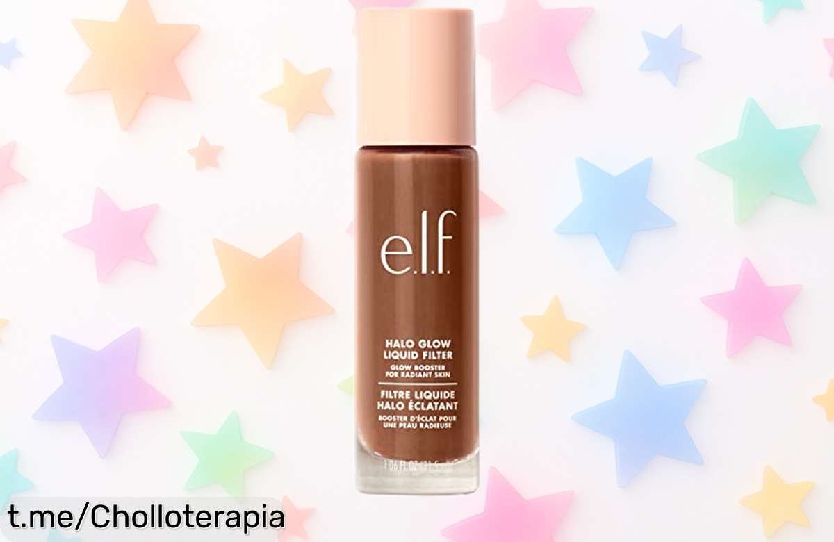Iluminador líquido e.l.f. Cosmetics con ácido hialurónico: brillo radiante a precio rebajado, ¡no dejes pasar este ofertón y luce una piel espectacular todo el día!
