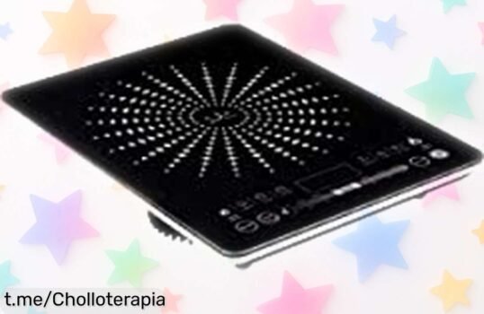 Impactante placa de inducción portátil Jata a un precio rebajado que sorprenderá: ¡cocina fácil y rápido con este chollazo! No lo dejes escapar, la oferta vuela.