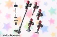 Impresionante aspiradora escoba Rowenta XPert 6.60 ¡Limpieza potente sin cable y precio rebajado! Hazla tuya antes de que se acaben las unidades y siente el cambio en casa.