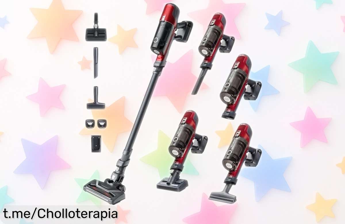 Impresionante aspiradora escoba Rowenta XPert 6.60 ¡Limpieza potente sin cable y precio rebajado! Hazla tuya antes de que se acaben las unidades y siente el cambio en casa.