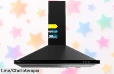 Impresionante campana extractora Cecotec de succión 650m3/h, ahora con descuento brutal. Cocina libre de humos y sin prisas: ¡no te pierdas esta oferta!