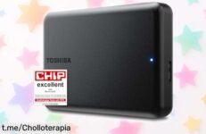 Impresionante disco duro externo portátil Toshiba Canvio 4TB a precio rebajado, guarda todos tus recuerdos y disfruta de esta oportunidad única ¡compra ya antes de que desaparezca!