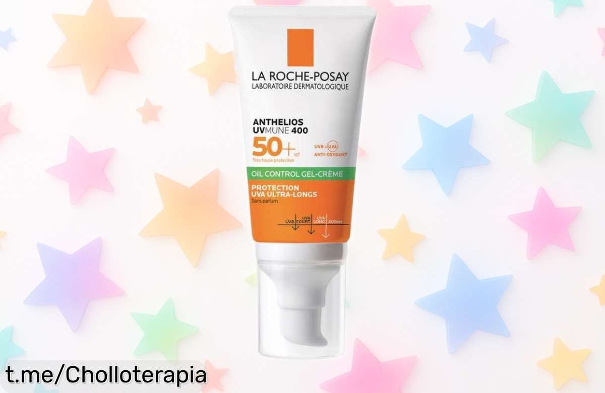 Impresionante gel-crema solar facial La Roche-Posay SPF 50+ con caída de precio insuperable, ¡aprovéchate ya de este super chollo para cuidar tu piel y brillar bajo el sol!