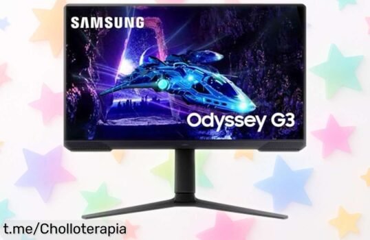 Impresionante monitor gaming Full HD 24 Samsung con 180 Hz y 1 ms a precio rebajado: mejora tu juego, siente la adrenalina y no dejes escapar esta oferta limitada.