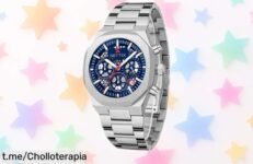 Impresionante reloj Settix para hombre, elegante y resistente al agua: ¡rebajado a un precio que vuela! No dejes pasar esta oportunidad de lucir con estilo hoy mismo.