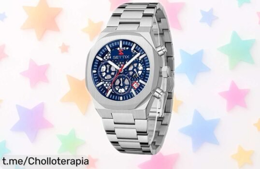 Impresionante reloj Settix para hombre, elegante y resistente al agua: ¡rebajado a un precio que vuela! No dejes pasar esta oportunidad de lucir con estilo hoy mismo.
