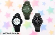 Impresionante reloj deportivo para hombre: diseño moderno y resistente, ¡3 modelos en 1 a un precio rebajado! No dejes pasar este super chollo, corre antes que se agoten.