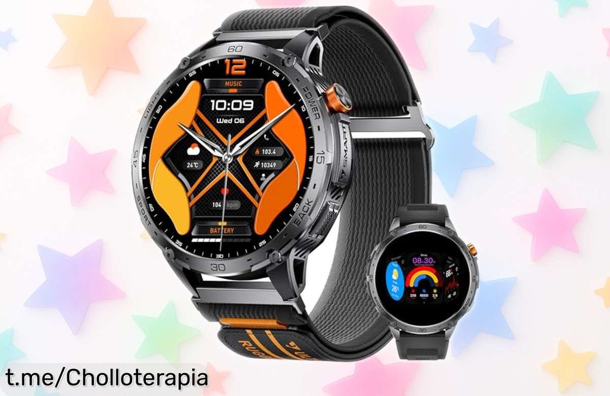 Impresionante reloj inteligente LIGE para hombre, con llamadas y pantalla de 1,75”, ¡ahora a precio de ganga! No pierdas esta oportunidad única que elevará tu vida diaria.