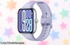 Impresionante reloj inteligente Xiaomi con pantalla AMOLED y 24 días de batería, ¡ofertón que no querrás perder! Aprovecha ya este acceso a un mundo activo y conectado.