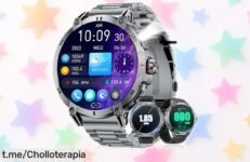 Impresionante reloj inteligente con pantalla HD y linterna LED: ¡chollo imperdible a precio rebajado, corre antes de que se acabe esta oportunidad única!