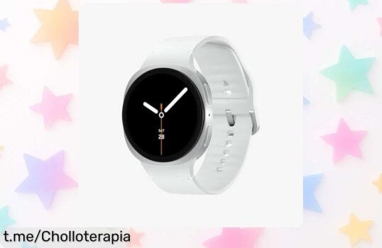 Impresionante smartwatch Samsung Galaxy Watch8 con entrenador personal y avance en salud. Precio rebajado, ¡no dejes pasar esta oportunidad y cuida de ti ahora!