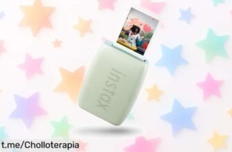 Impresora fotográfica Instax Mini Link 3 verde salvia a precio rebajado: captura tus recuerdos al instante y crea magia con cada impresión. ¡Este super chollo no se puede dejar escapar!