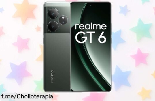 Increíble Realme GT 6 con Snapdragon 8s y pantalla brillante a precio loco, no pierdas esta oportunidad de tener la mejor tecnología en tu mano ¡Compra ya y sorpréndete!