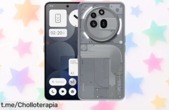 Increíble Smartphone Nothing Phone 3a PRO 5G con cámara periscópica y batería eterna a un precio rebajado que vuela, ¡no te quedes sin el tuyo y siente la diferencia!