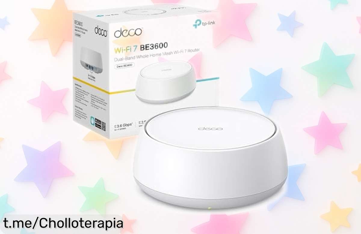 Increíble Wifi 7 mesh de doble banda TPLink Deco, velocidad ultra rápida y sin cortes; precio rebajado que no te puedes perder ¡Aprovecha y conecta a toda la familia ya mismo!