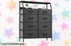 Increíble cajonera YITAHOME de 8 cajones: ¡descuentos nunca vistos para que organices tu espacio y disfrutes la paz de tener todo en su lugar! Aprovecha esta oferta limitada.