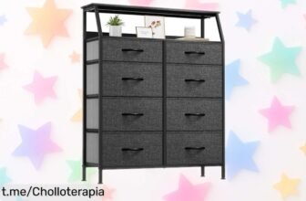 Increíble cajonera YITAHOME de 8 cajones: ¡descuentos nunca vistos para que organices tu espacio y disfrutes la paz de tener todo en su lugar! Aprovecha esta oferta limitada.