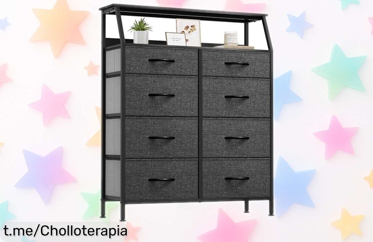 Increíble cajonera YITAHOME de 8 cajones: ¡descuentos nunca vistos para que organices tu espacio y disfrutes la paz de tener todo en su lugar! Aprovecha esta oferta limitada.