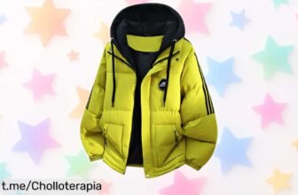 Increíble chaqueta parka para hombre, abrígate este invierno con estilo y aprovecha el descuentazo único que no se repetirá; ¡no dejes escapar este ofertón que vuela!